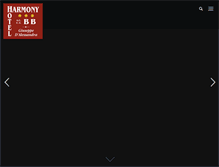 Tablet Screenshot of harmonyhotel.it